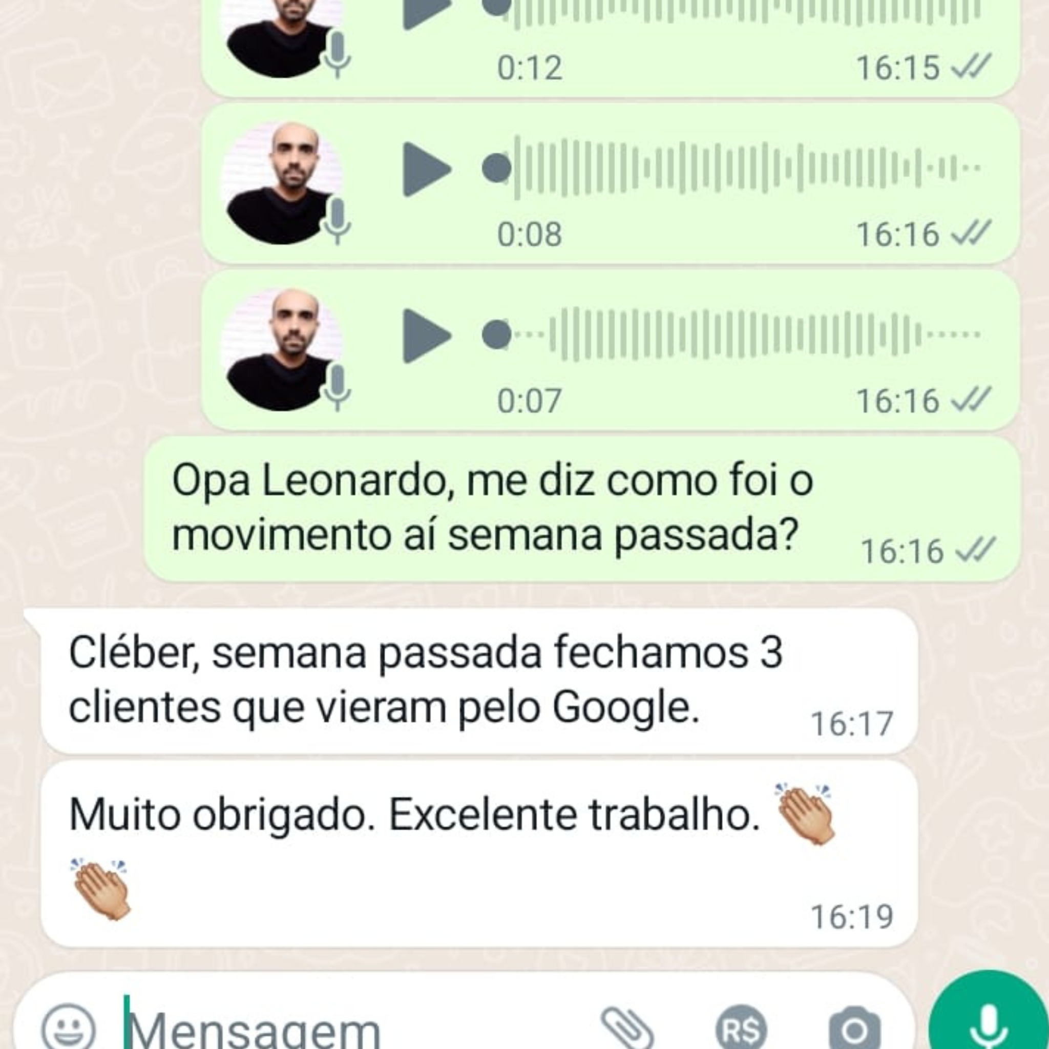 Depoimento Leonardo